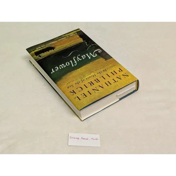 📚❤️ Mayflower SIGNED Nathaniel Philbrick 1st Edition 1st Printing HC ❤️📚 - Picture 8 of 10